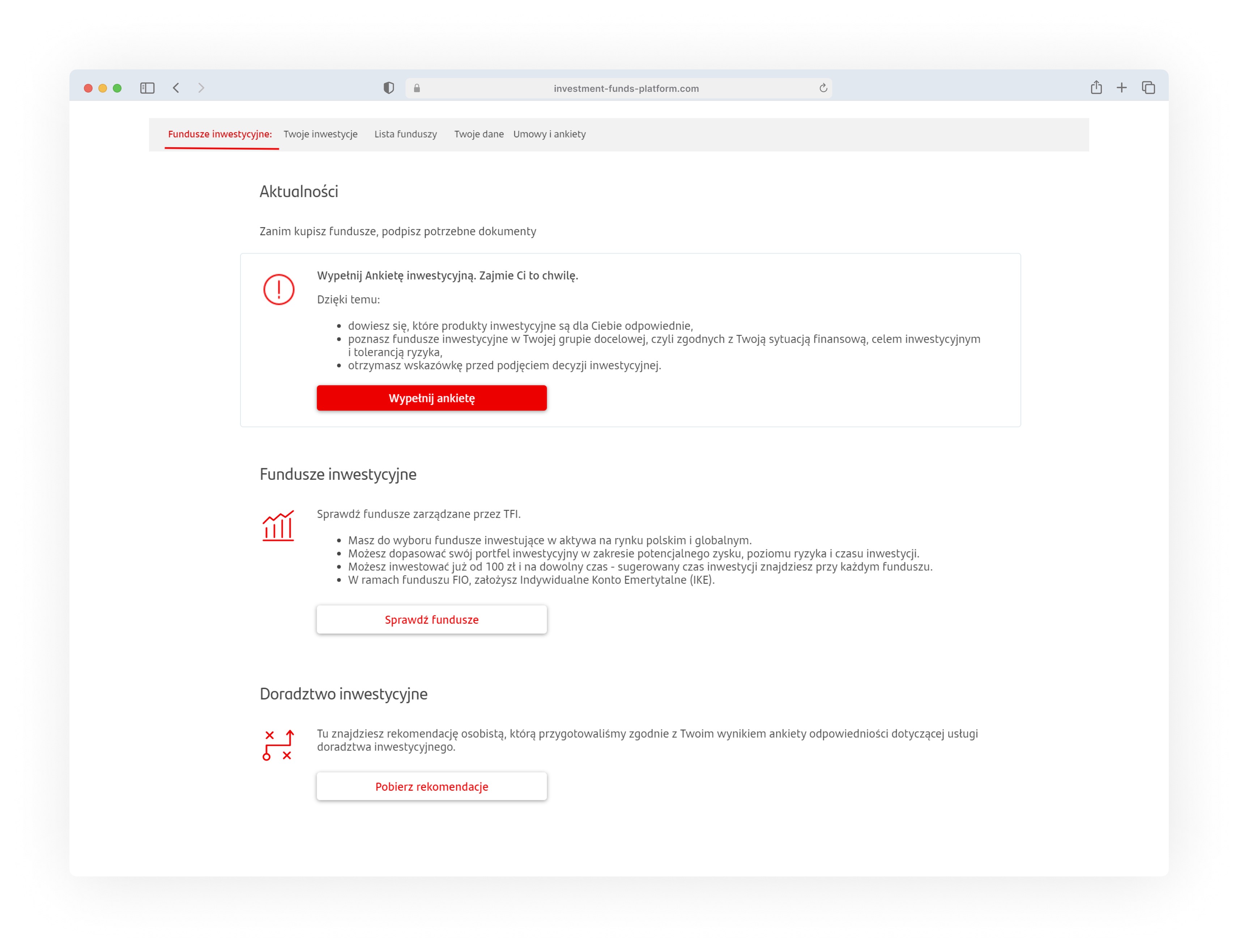 Personalized compliance checklist showing documents to sign
